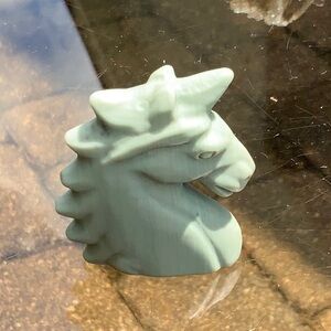 QUARTZ HAND CARVED UNICORN